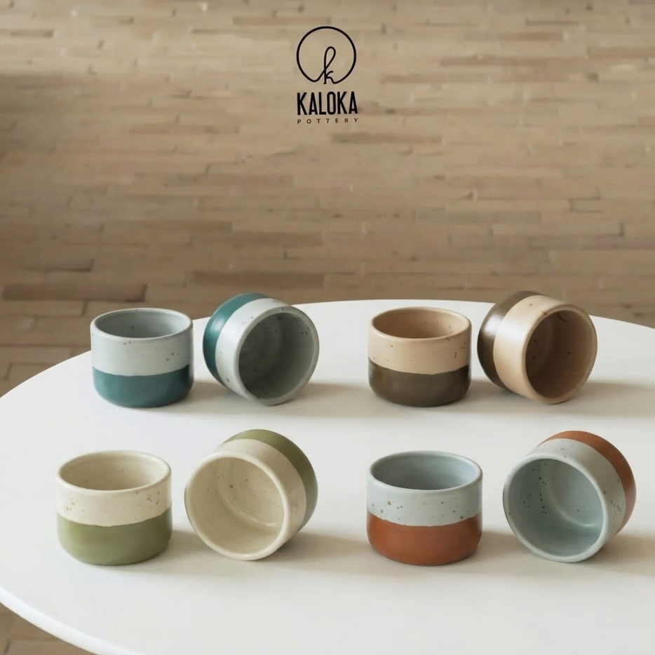 Kaloka C 11 Wink Series 130ml Handmade Coffee Cup