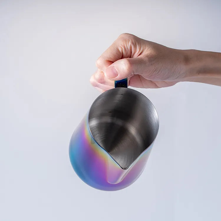 Crop 350/600ml Stainless Steel Coffee Milk Pitcher Multicolor