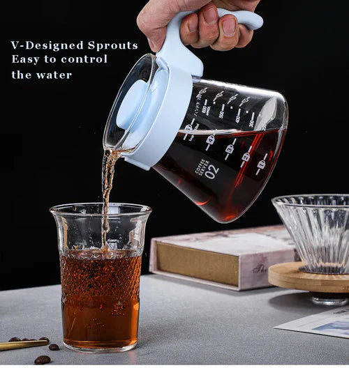 Crop 600ml V60 Coffee Server White