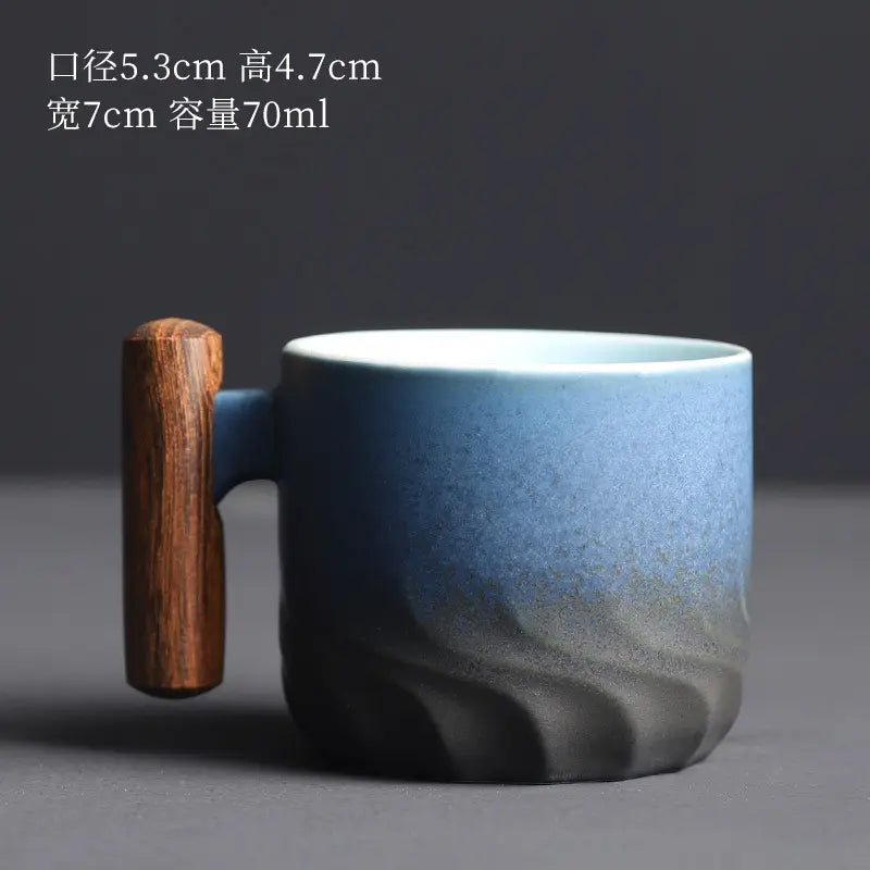 Crop 60ml Ceramic Coffee Cup
