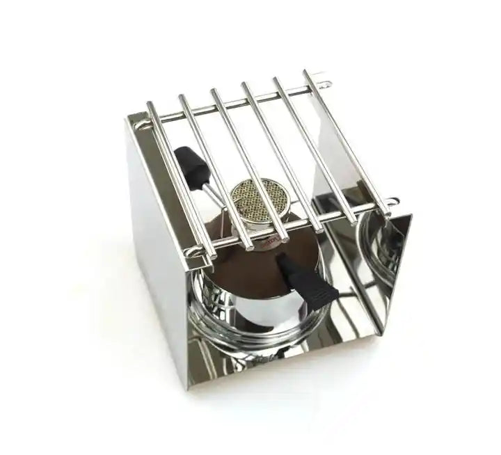 Crop Stainless Steel Coffee Burner Stand