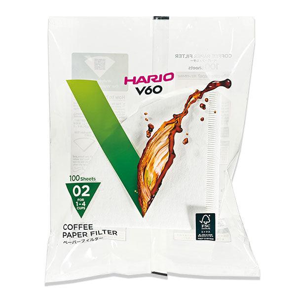 Hario V60 Paper Filter 02 W 100 sheets