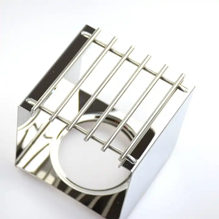 Crop Stainless Steel Coffee Burner Stand