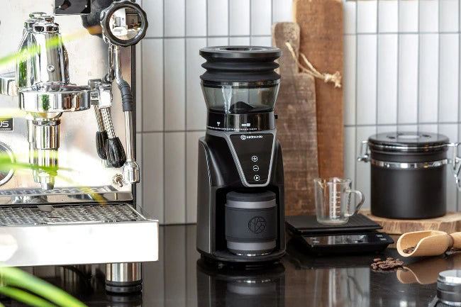 NadoNado Single Dose Titanium Coated Home Burr Grinder