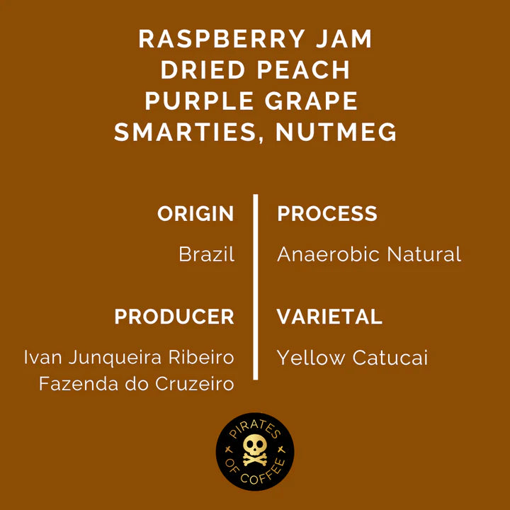 Brazil Jammy Anaerobic Natural 250g (Espresso/Filter)