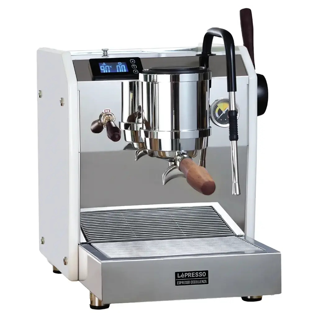 Lepresso Espresso Eccellenza Commercial Coffee Machine with Motion Sensor - White