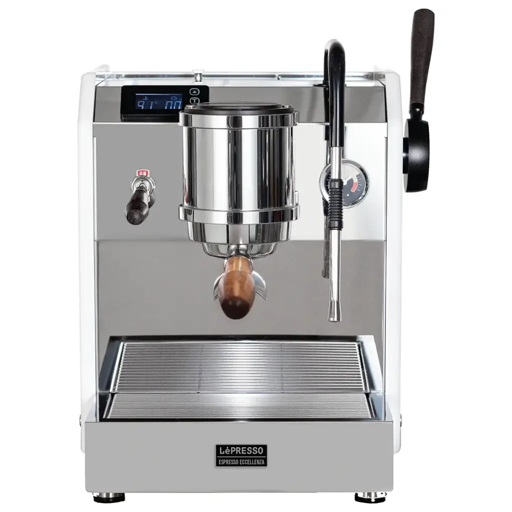 Lepresso Espresso Eccellenza Commercial Coffee Machine with Motion Sensor - White