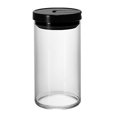 Hario Air Tight Jar for Coffee Canister Black 300gm