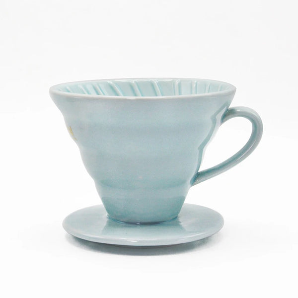 Crop V60 Ceramic Coffee Dripper Tiffany, 01