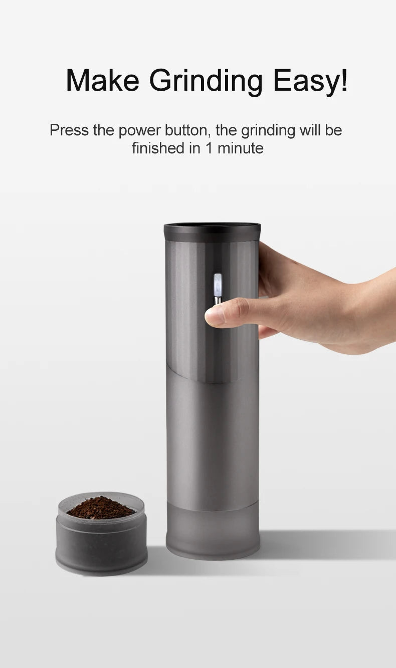 ZeroHero RUI Portable Electric Coffee Grinder