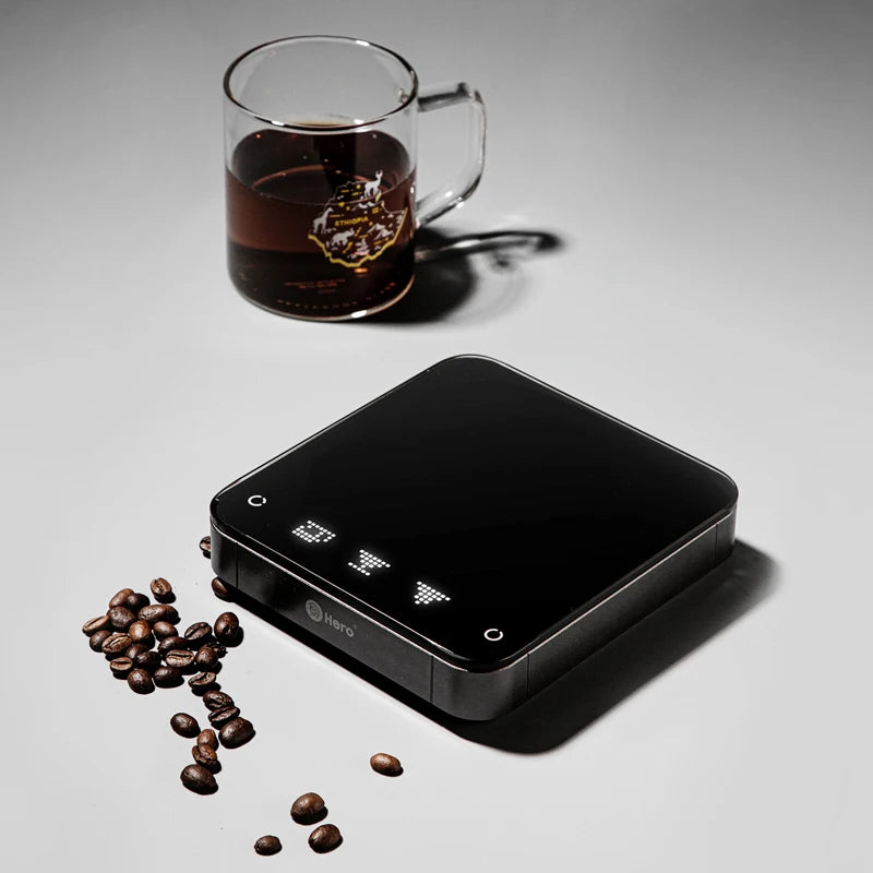 ZeroHero Coffee Scale Black