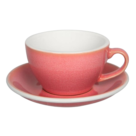 Crop 200ml Different Colors Ceramic Coffee Cup and Saucer For Espresso