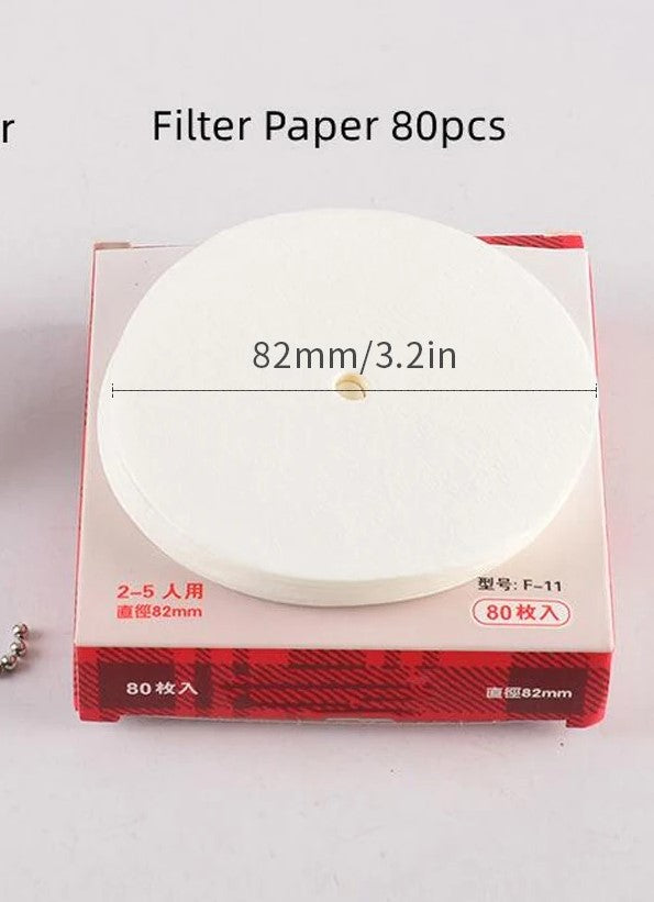Crop Syphon Coffee Paper Filter 80 Pieces