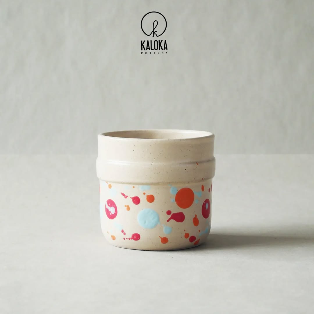 Kaloka 200ml C87 Bid Series Handmade Coffee Cup