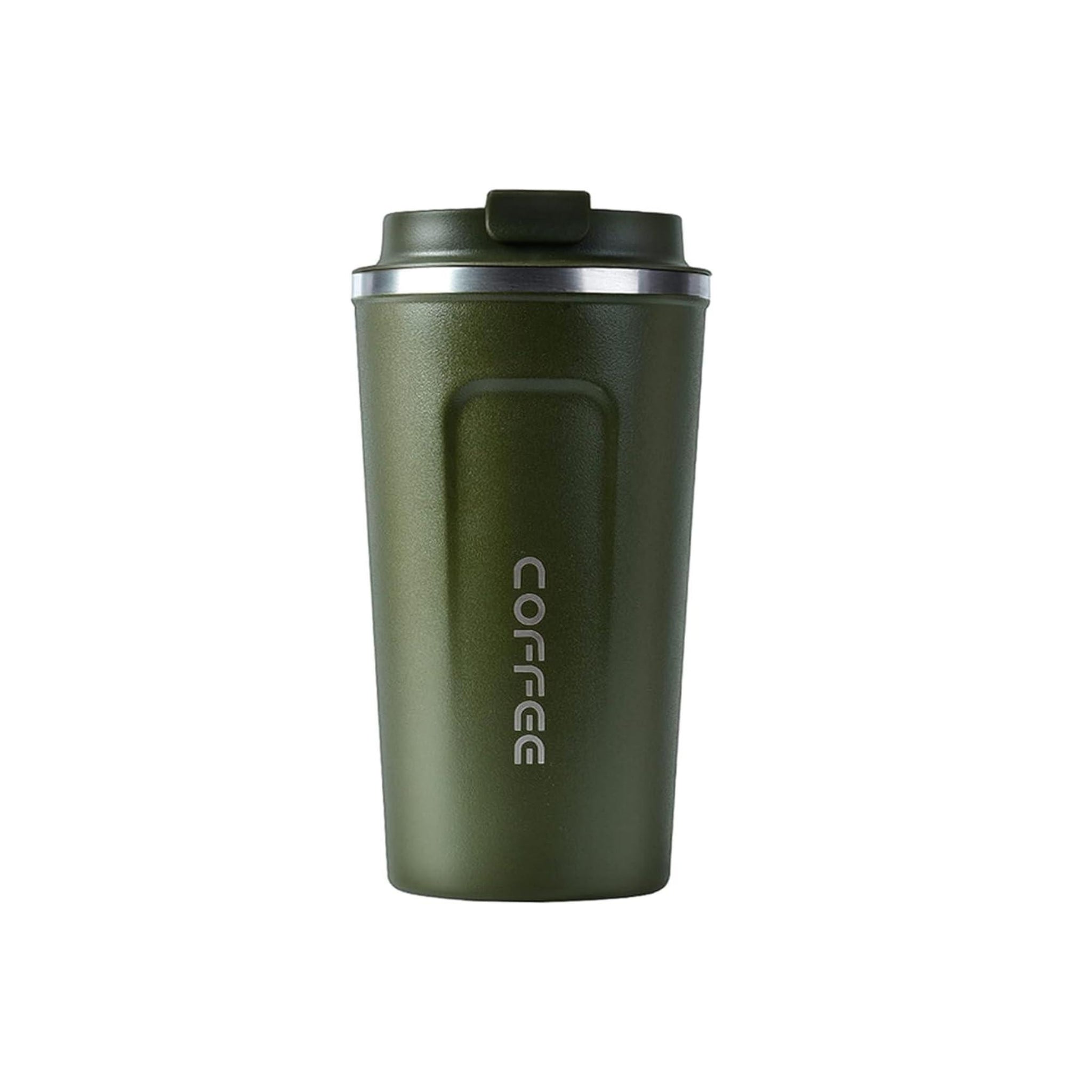 Crop 500ml Stainless Steel Coffee Mug Green