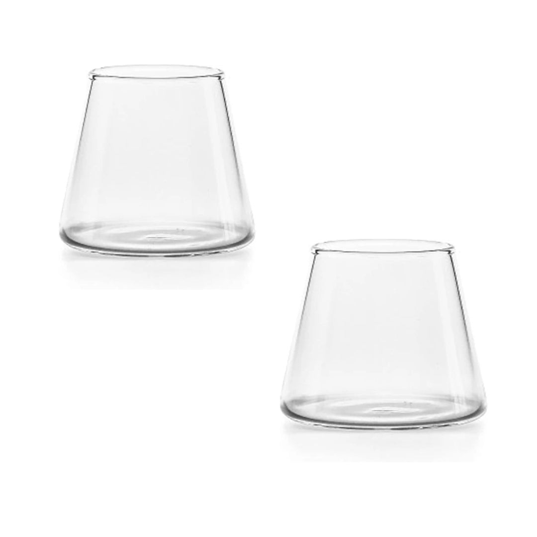 Crop 260-350ml Coffee Glass Cup