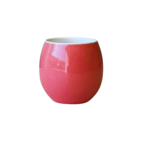 Crop 160ml Pink Color Ceramic Coffee Cup