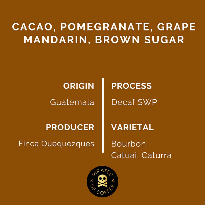 Guatemala Decaf Washed  250g (Espresso/Filter)
