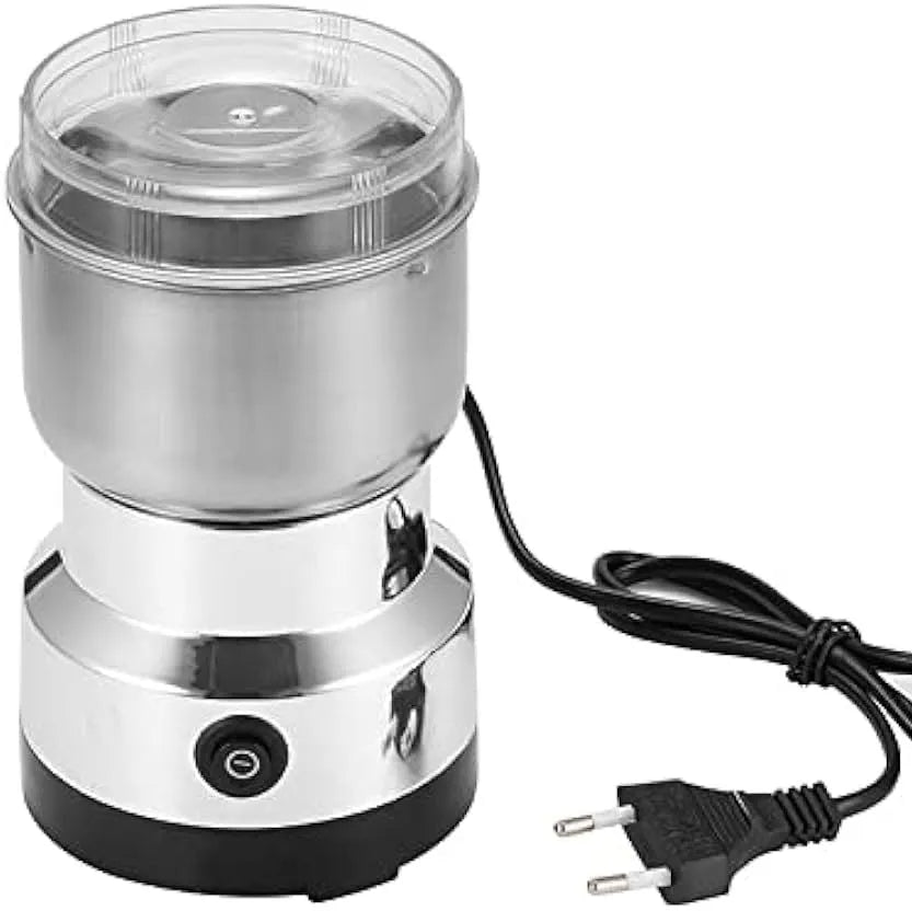 Royal Silver Crest 300W stainless steel electric coffee grinder with one button switch