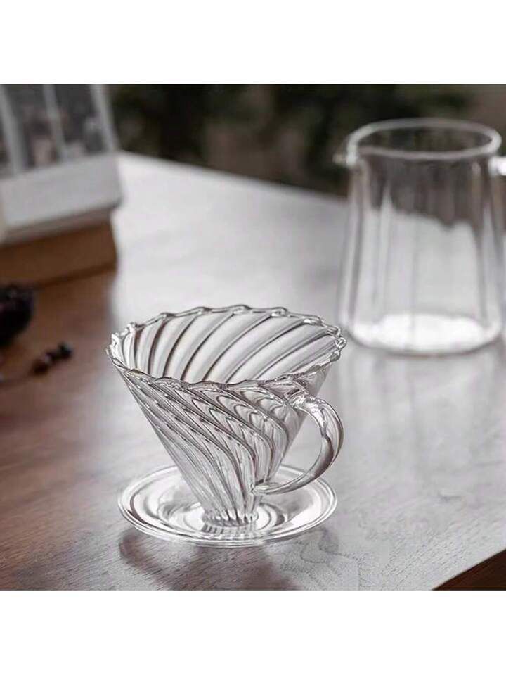 Crop 01 Borosilicate Glass Coffee Dripper