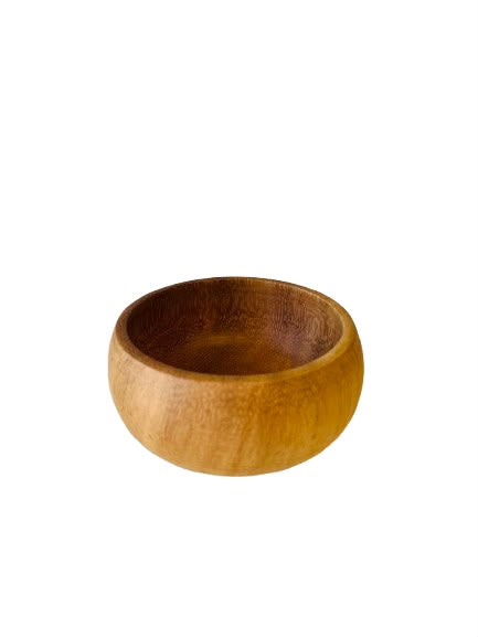 Crop Acacia Wood Cupping Bowl