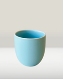 Crop 225ml Pastel Blue Coffee Cup