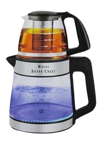 Royal Silver Crest Electric Heat Kettle