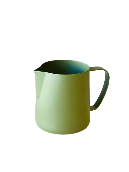 Crop 350/600ml Stainless Steel Coffee Milk Pitcher Vintage Green 350/600ml