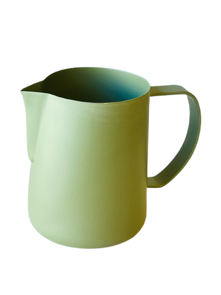 Crop 350/600ml Stainless Steel Coffee Milk Pitcher Vintage Green 350/600ml