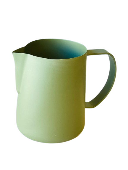 Crop Stainless Steel Coffee Milk Pitcher Vintage Green 350/600ml