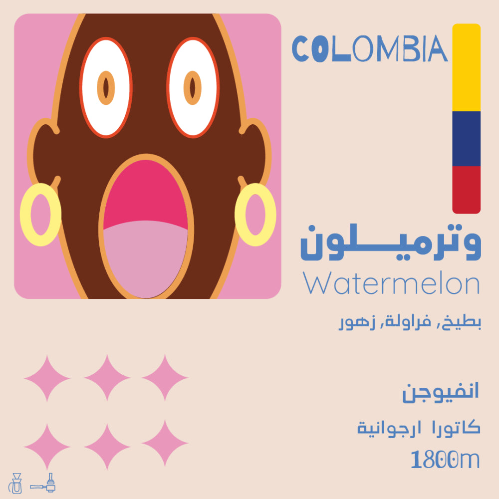 Colombia Watermelon Anaerobic 125g (Filter)