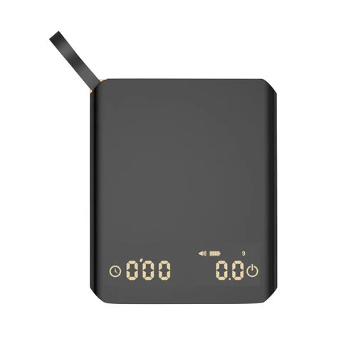 Crop Curved Digital Coffee Scale - Black