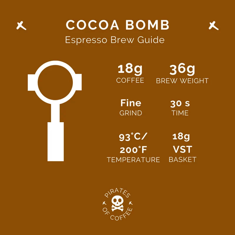 Brazil Cocoa Bomb 250g (Espresso/Filter)