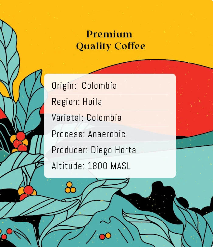 Colombia  Diego Horta 250g (Espresso / Filter)
