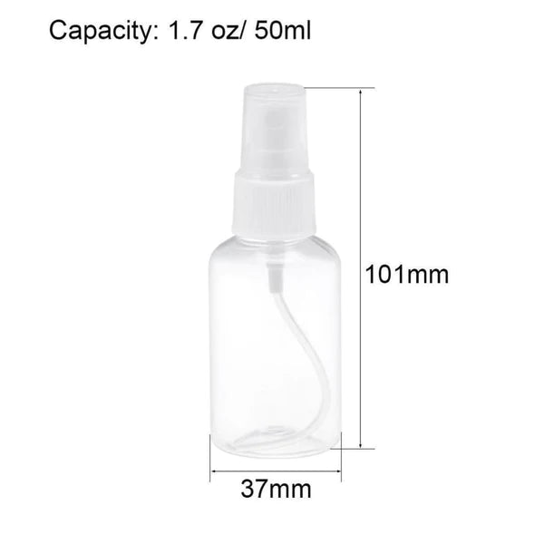 Crop Clear Plastic Spray Bottle 50ml