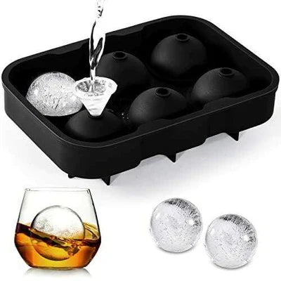 Crop Silicone Ice Cube Tray with Lid Easy Release Ice Cube
