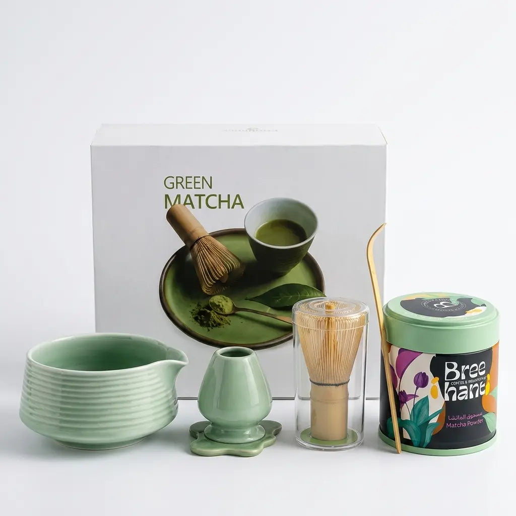 Crop x Breehat Ceramic Matcha Making Set Combo