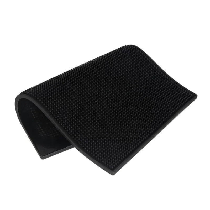 Crop Silicone Bar Mat with barista tools – 30x15cm, modern style, Crop Cafe