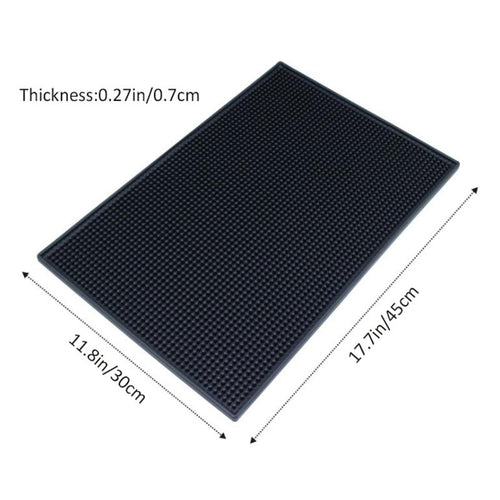 Crop 45x30cm Silicone Service Bar Mat Heavy Duty