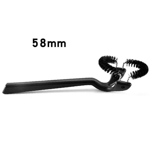 Cafemasy 58-53-51mm coffee machine clean brush with long handle and nylon bristles for espresso maintenance