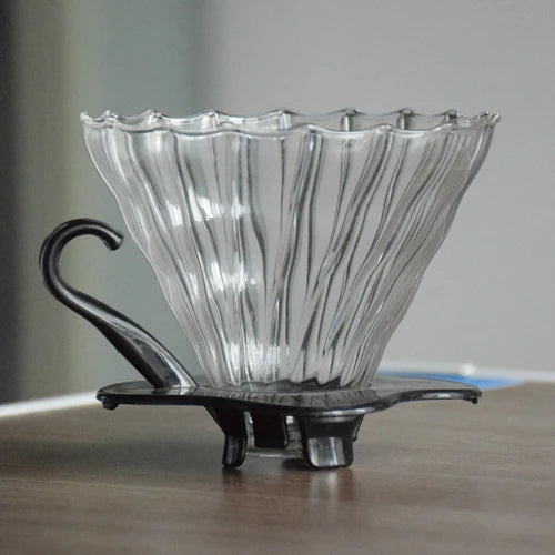 Crop V60 Dripper Heat-Resistant Glass Model: 02