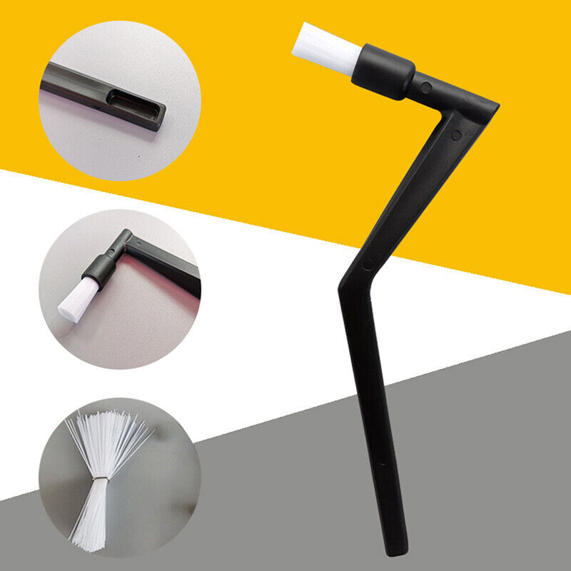 Crop Coffee Machine Cleaning Brush