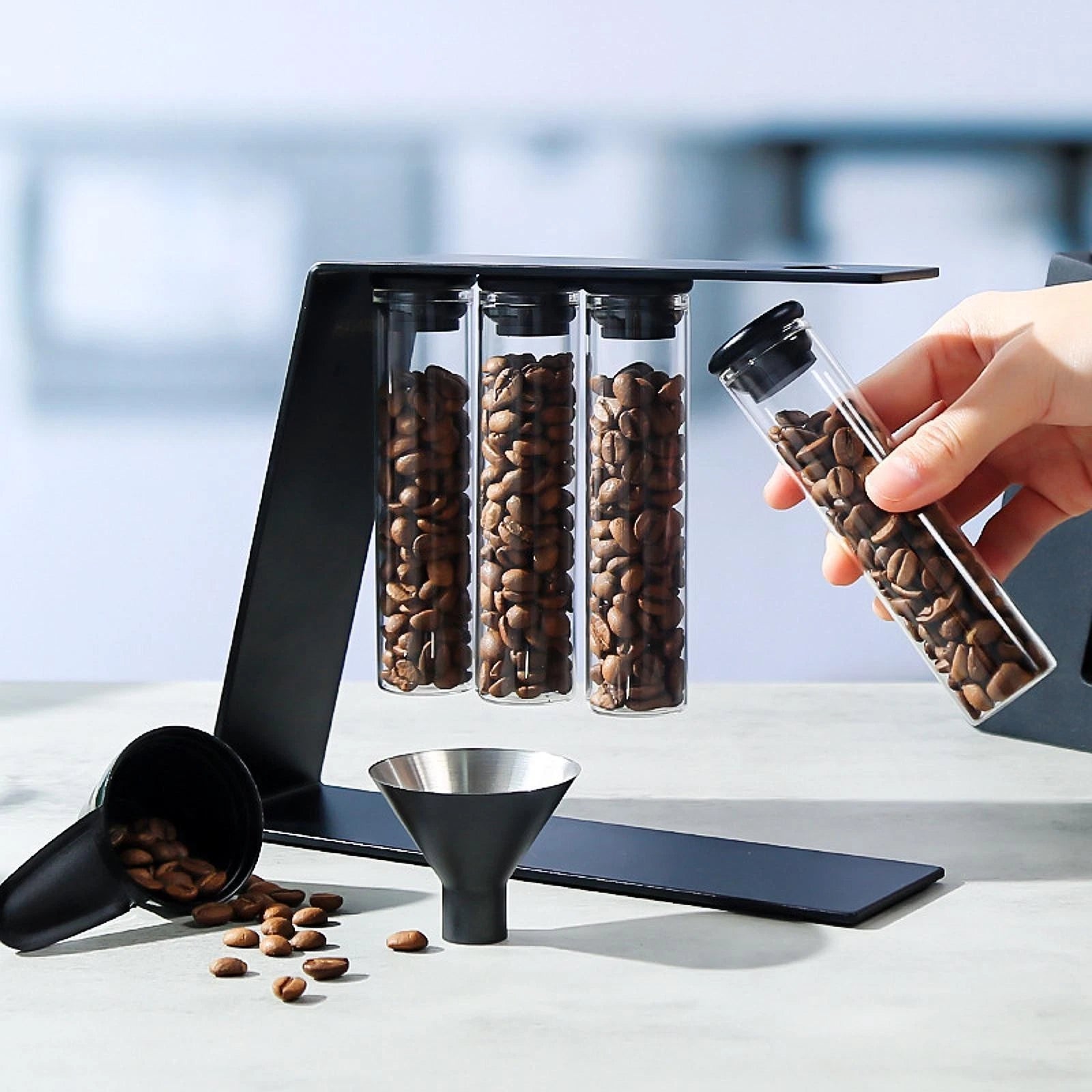 Crop Single Dose Coffee Bean Storage Tubes
