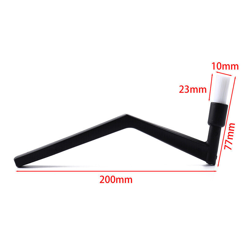 Crop Coffee Machine Cleaning Brush