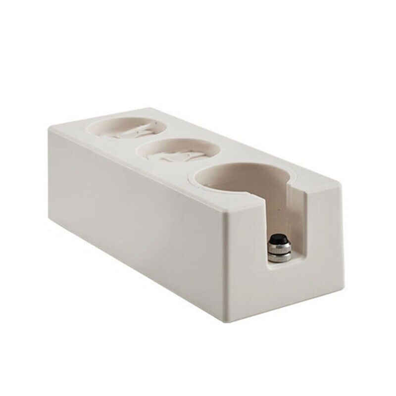 Crop Tamping Station White – portafilter holder, 51/54/58mm, ABS plastic