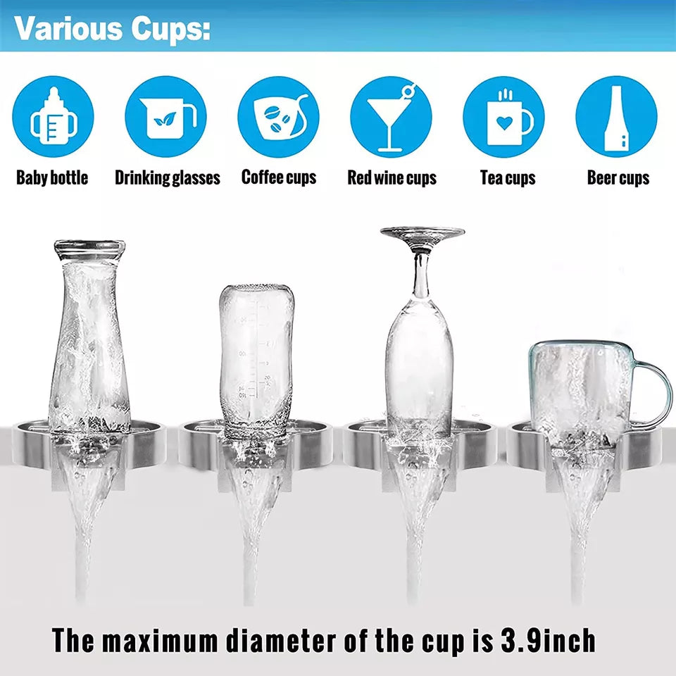 Crop High Pressure Rinser Steel