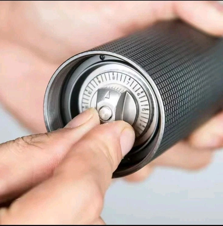 Crop High Quality stainless steel Manual Coffee Grinder (G1) - Gray