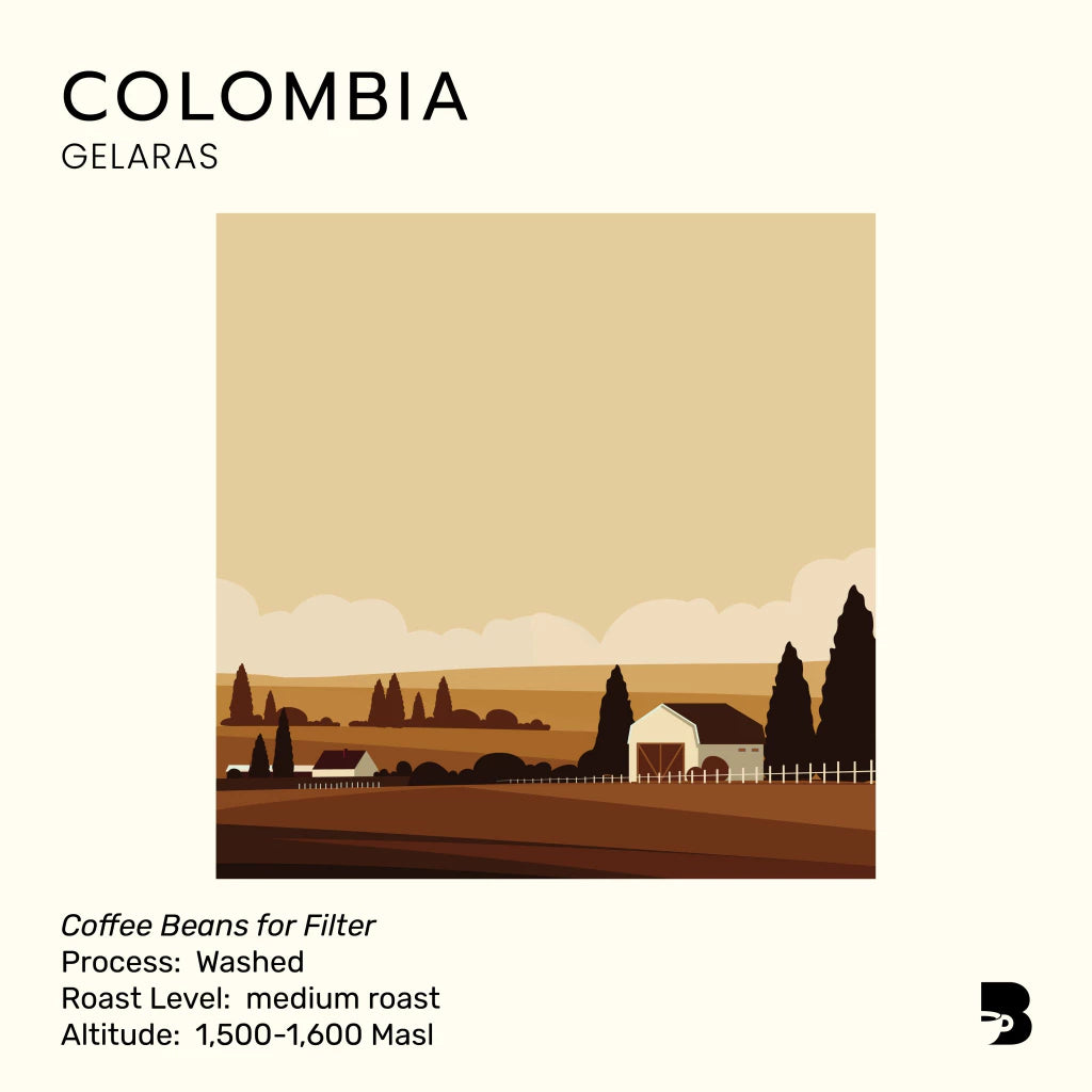 Colombia Gelaras 200g (Espresso / Filter)