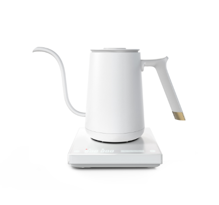 Timemore White Fish Smart Electric Pour Over Kettle With Thin Spout 600ml