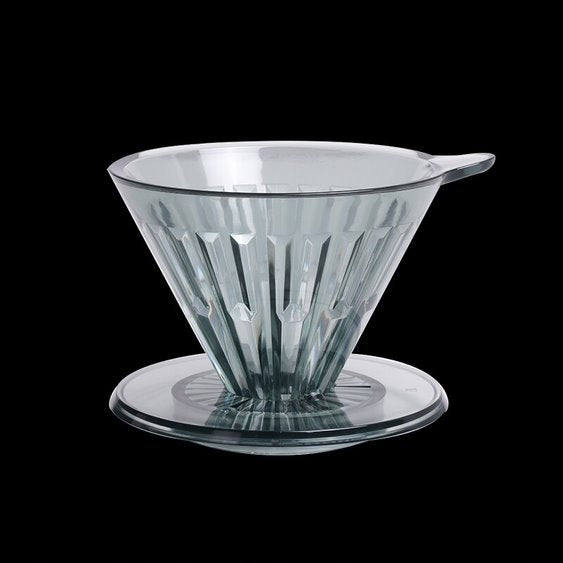 Timemore Crystal Eye Dripper Transparent Black Cup1-2 / Cup 2-4
